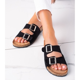 SHELOVET Comfortable Women's Slippers black 1