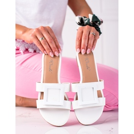 SHELOVET Classic Women's Slippers white 1