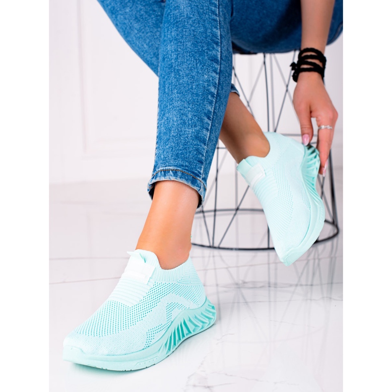 SHELOVET Slip-on Sports Shoes green 1