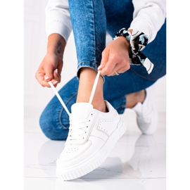 SHELOVET White Sneakers 1