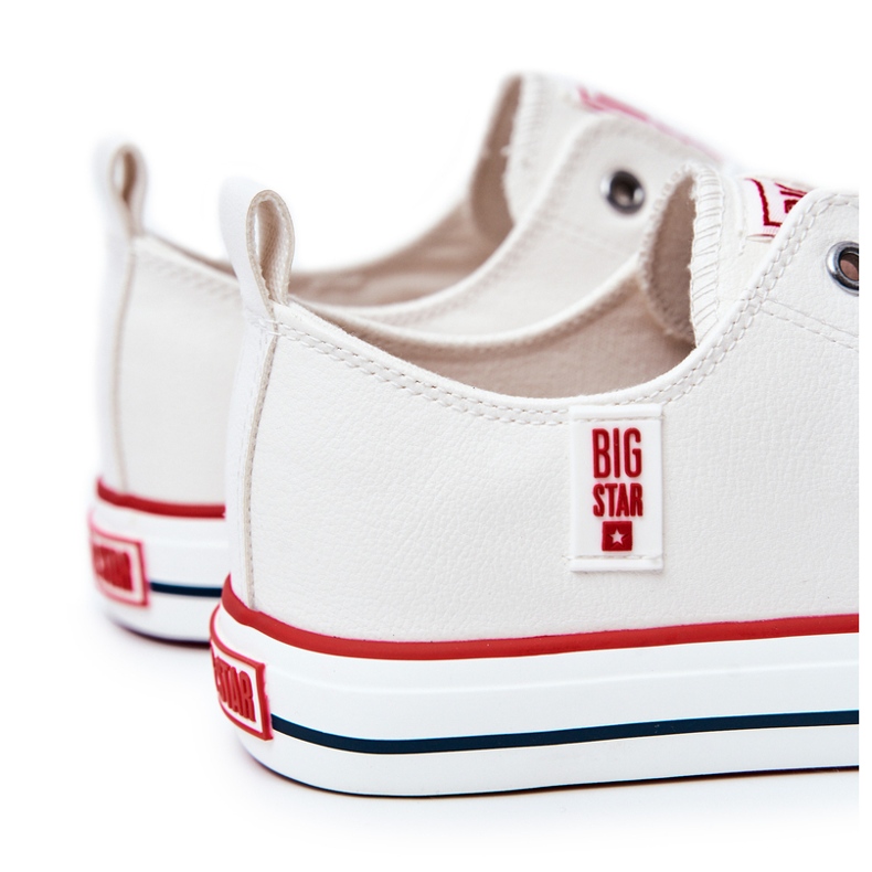 Men's Leather Sneakers Big Star JJ174069 White 4