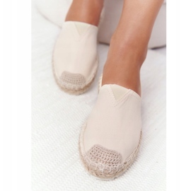 Espadrilles On A Braided Sole Big Star HH274501 Beige 1