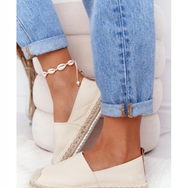 Espadrilles On A Braided Sole Big Star HH274501 Beige 3