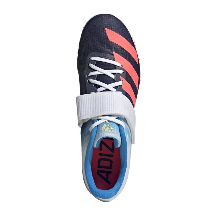 Adidas Adizero High Jump Shoes GY0922 white black red blue 1