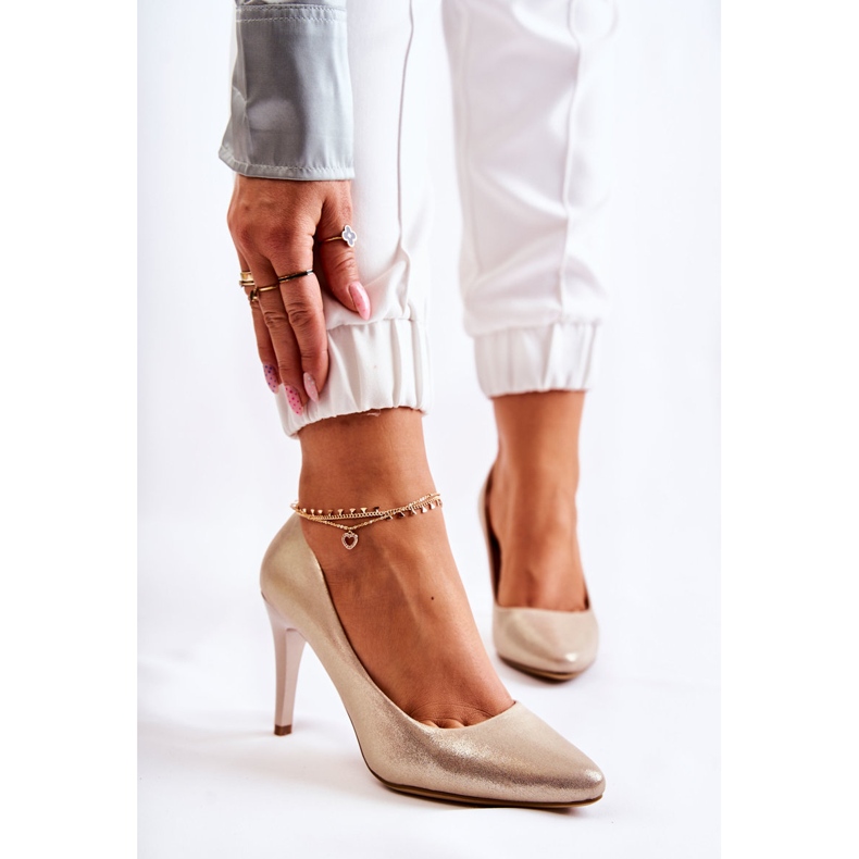 Sergio Leone Classic Gold Magically Gold Leather Studs golden 1