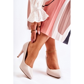 Sergio Leone Classic Leather Stilettos Light Gray Magically grey 2 Sergio Leone Classic Leather Stilettos Light Gray Magically grey 2