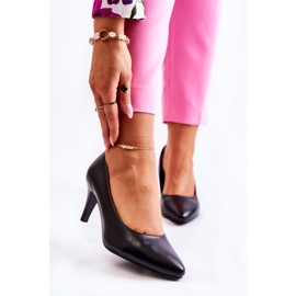 Sergio Leone Women's Classic Black Pumps Semprella 1 Sergio Leone Women's Classic Black Pumps Semprella 1