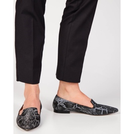 Marco Shoes Black snakeskin lords 2