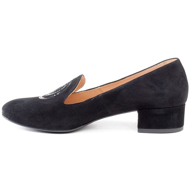Marco Shoes Women's suede shoes. Black lords 1