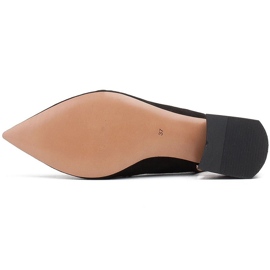 Marco Shoes Black suede sandals with decorative jets 1 Marco Shoes Black suede sandals with decorative jets 1