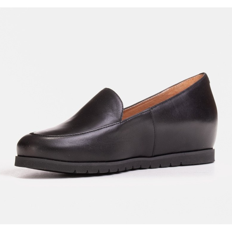 Marco Shoes Comfortable 1595P low shoes on the wedge black 2 Marco Shoes Comfortable 1595P low shoes on the wedge black 2