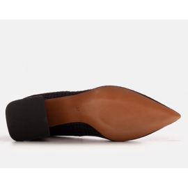 Marco Shoes Elegant pumps made of chamois leather navy blue 1