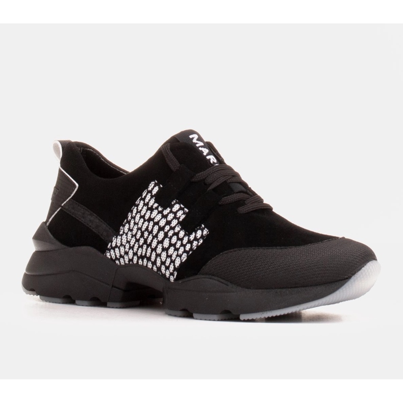 Marco Shoes Sports sneakers made of high-quality natural suede black 1 Marco Shoes Sports sneakers made of high-quality natural suede black 1