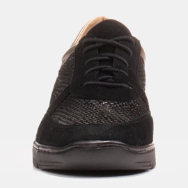 Radoskór Comfortable shoes for a wider foot on a light sole black 1 Radoskór Comfortable shoes for a wider foot on a light sole black 1