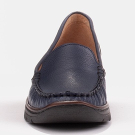 Radoskór Comfortable navy blue women's shoes for a wider foot 1 Radoskór Comfortable navy blue women's shoes for a wider foot 1