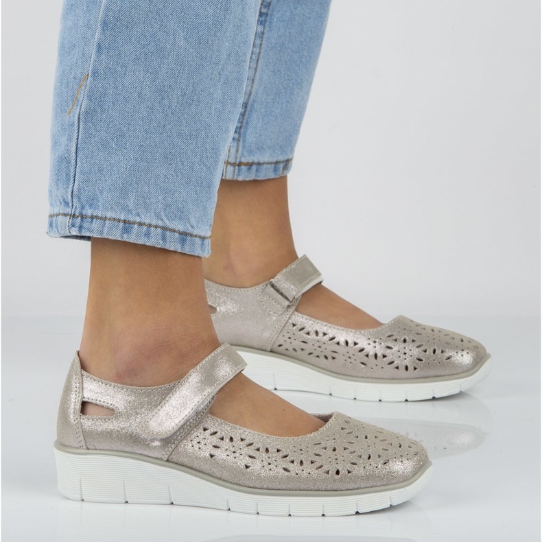 Filippo DP640 / 20 Si Silver shoes 4