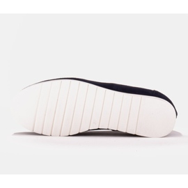 Marco Shoes Light shoes with a very soft underside and a hidden gusset navy blue 1