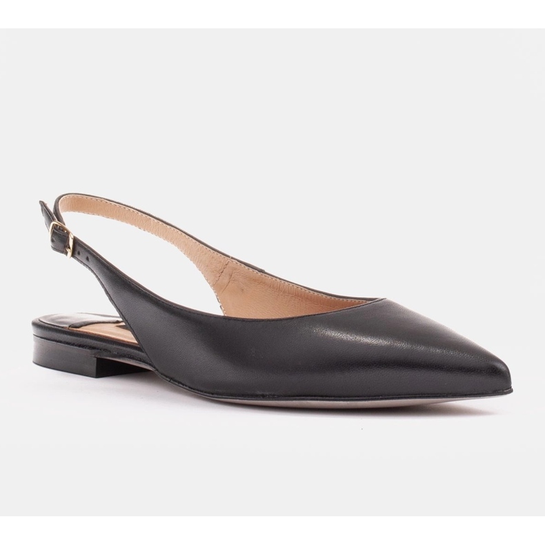 Marco Shoes Natural leather sandals in black color 1 Marco Shoes Natural leather sandals in black color 1