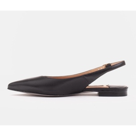 Marco Shoes Natural leather sandals in black color 2 Marco Shoes Natural leather sandals in black color 2