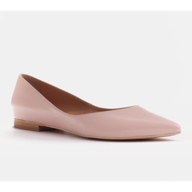 Marco Shoes Women's ballerinas with low sides pink 1