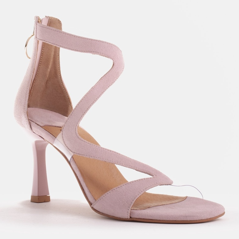 Marco Shoes Elegant Ava sandals pink 1
