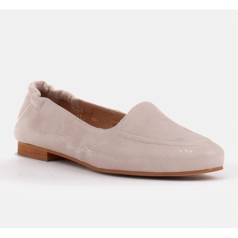 Marco Shoes Women's ballerinas with an elastic band in the uppers beige 1