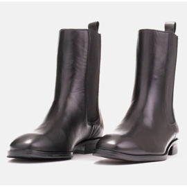 Marco Shoes Sofi Chelsea boots with rubber in the uppers black 2 Marco Shoes Sofi Chelsea boots with rubber in the uppers black 2