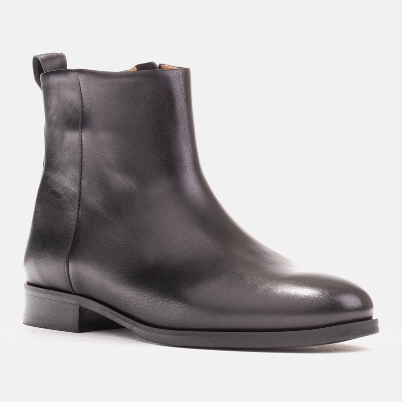 Marco Shoes Classic low-heeled boots black 2 Marco Shoes Classic low-heeled boots black 2