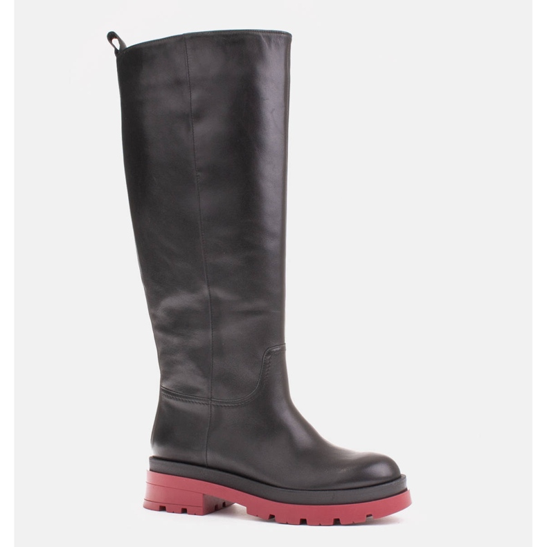 Marco Shoes Trapper boots with a wider upper black 1