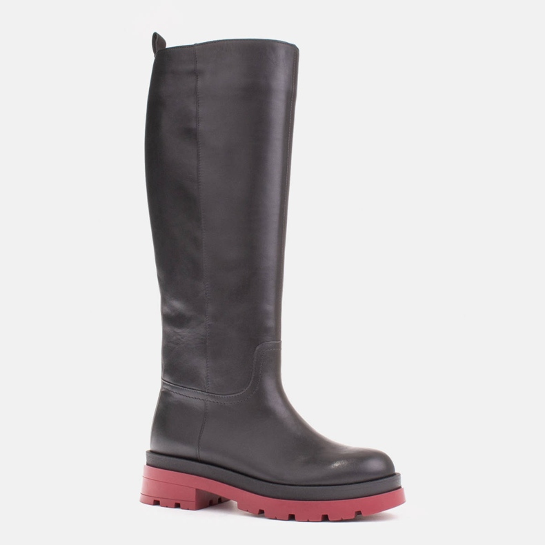 Marco Shoes Trapper boots with a regular upper black 1