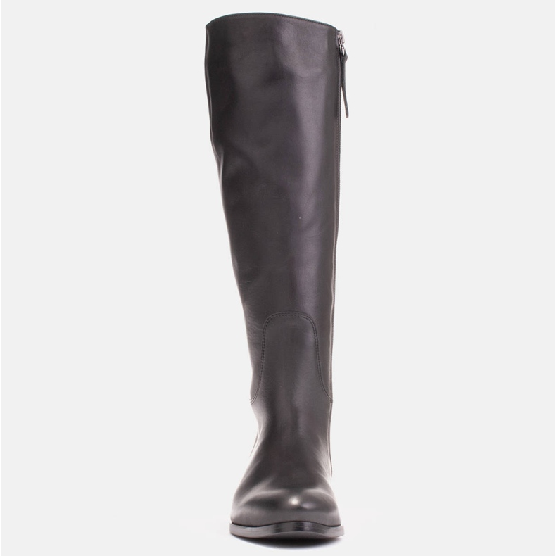 Marco Shoes Riding boots on a slim foot. Narrow upper black 1