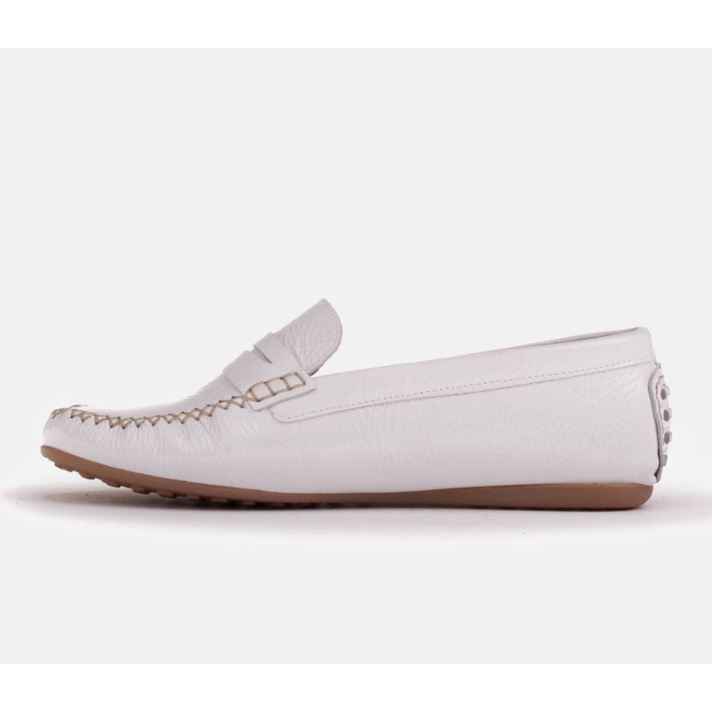 Marco Shoes Classic loafers made of soft leather white 1 Marco Shoes Classic loafers made of soft leather white 1