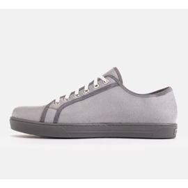 Marco Shoes Sneakers made of interesting silvery fabric grey 3