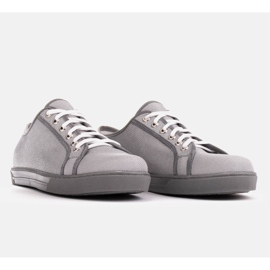 Marco Shoes Sneakers made of interesting silvery fabric grey 4