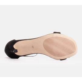 Marco Shoes Elegant sandals made of natural suede black 2 Marco Shoes Elegant sandals made of natural suede black 2