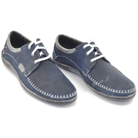 Mario Pala Men's shoes 539 navy blue 1