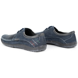 Mario Pala Men's shoes 539 navy blue 4