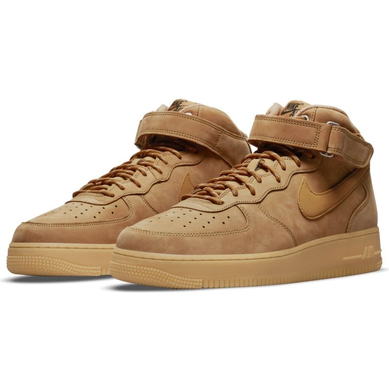 Nike Air Force 1 Mid '07 M DJ9158-200 shoes brown - KeeShoes