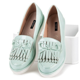 Mint Lacquered VICES shoes green 1