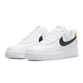 Nike Air Force 1 '07 LV8 M DM0118-100 white black yellow 1