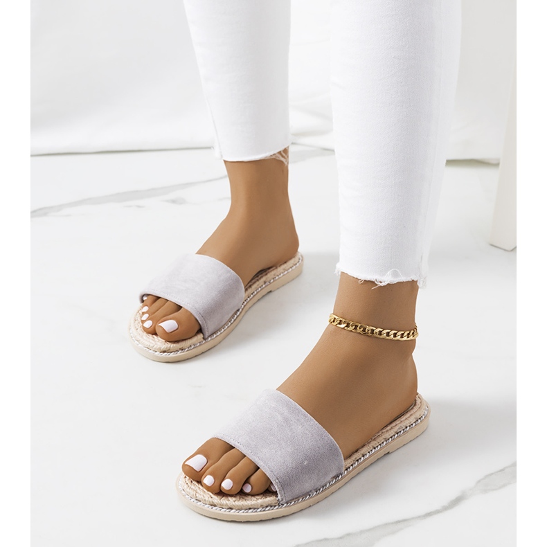 Gray women's Staton slippers grey 1 Gray women's Staton slippers grey 1