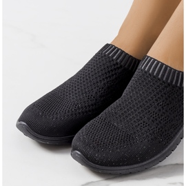 Sisko women's black sneakers 1