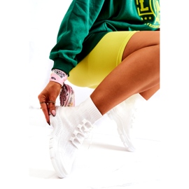 FM1 White Kimberly Sports Socks Shoes 3