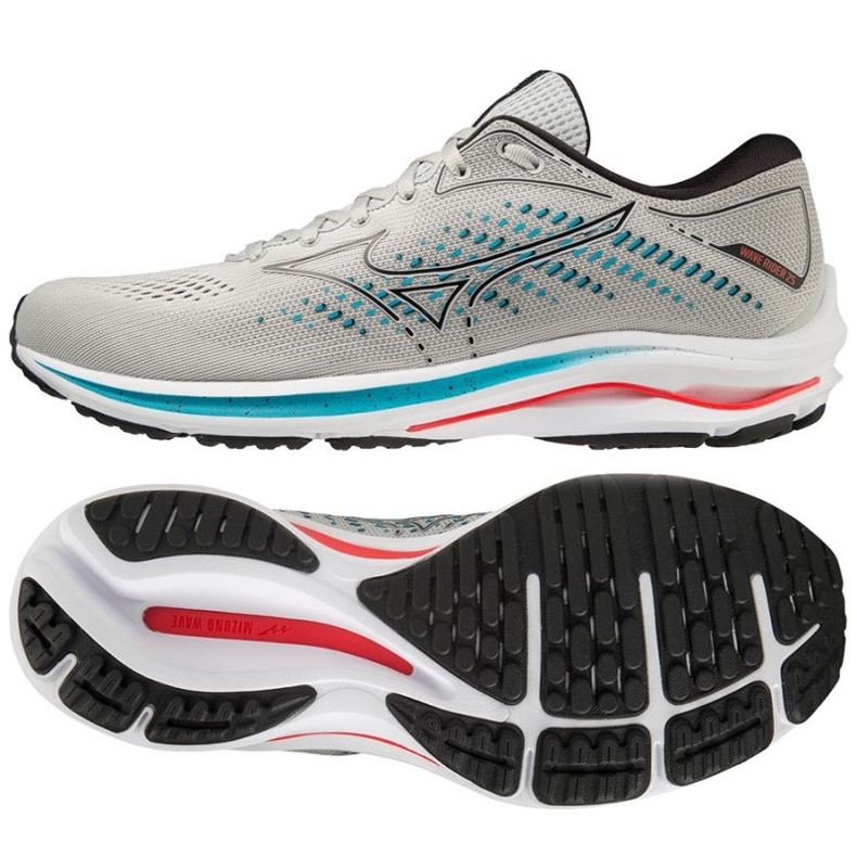 Mizuno Wave Rider 25 M J1GC210309 running shoes grey 1 Mizuno Wave Rider 25 M J1GC210309 running shoes grey 1