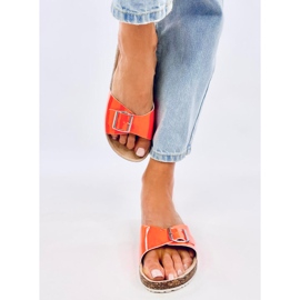 Nico Orange women's slippers 1