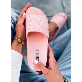 Geet Pink silicone slippers 1