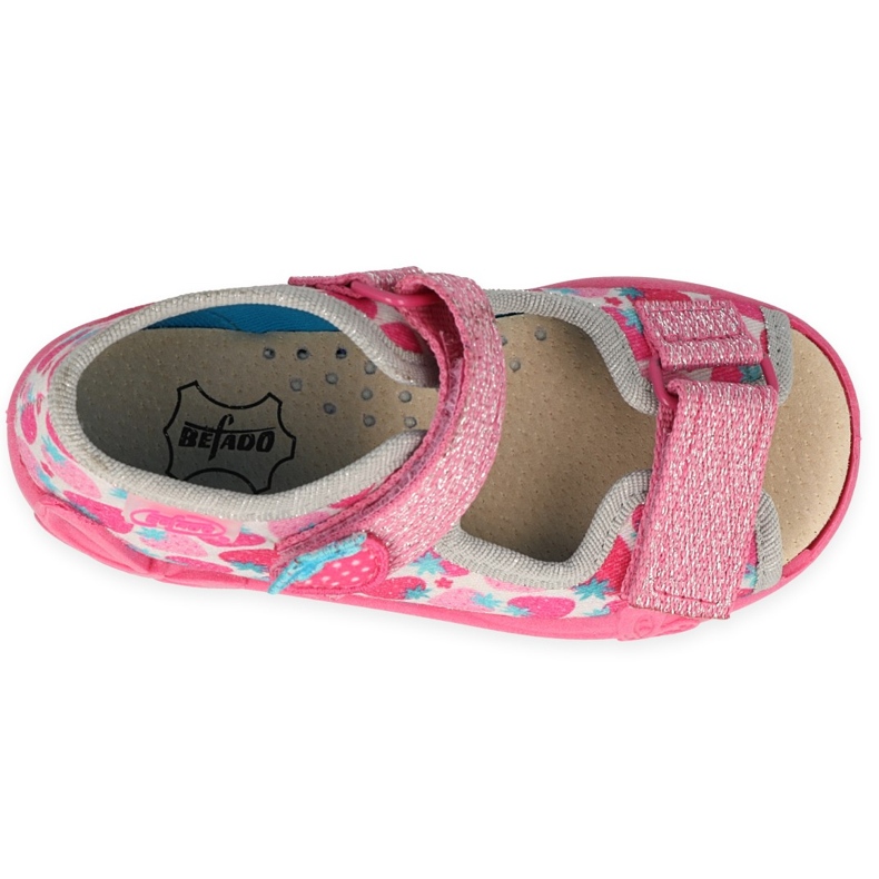 Befado children's shoes 342P046 pink silver 3 Befado children's shoes 342P046 pink silver 3