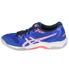 Asics Gel-Rocket 10 W 1072A056-402 volleyball shoes navy blue blues and navy blue 1