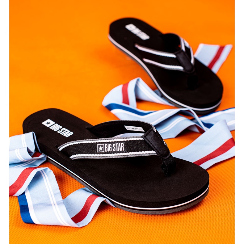 Big Star flip-flops black 1