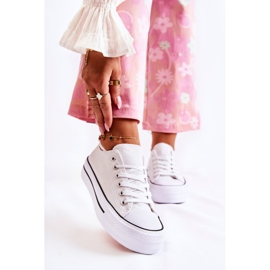 FS3 Women's Classic Sneakers On The Platform White Conelle 1